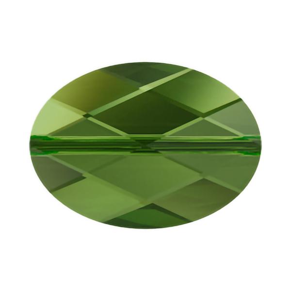 Swarovski Crystal Beads 5050 22 x 16 mm Fern Green