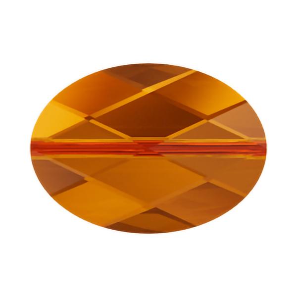 Swarovski Crystal Beads 5050 22 x 16 mm Topaz