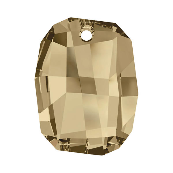 Swarovski Crystal Pendants 6685 28 mm Crystal Golden Shadow