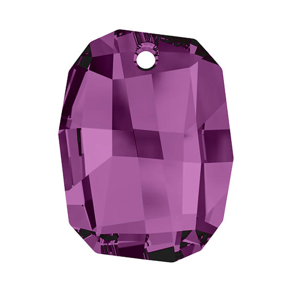 Swarovski Crystal Pendants 6685 19 mm Amethyst