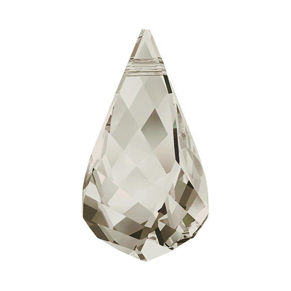 Swarovski Crystal Pendants 6020 18 mm Crystal Silver Shade
