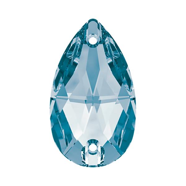 Swarovski Sew-on Crystals 3230 12 x 7 mm Denim Blue F