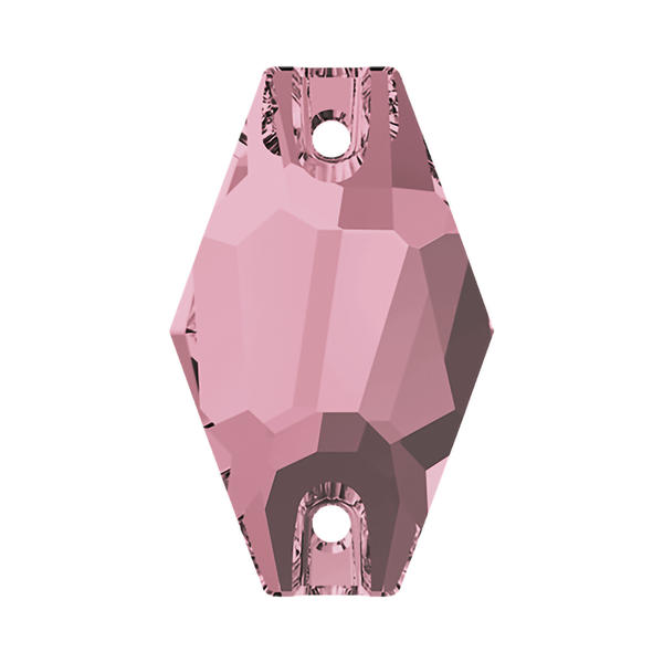 Swarovski Sew-on Crystals 3261 28 mm Crystal Antique Pink F