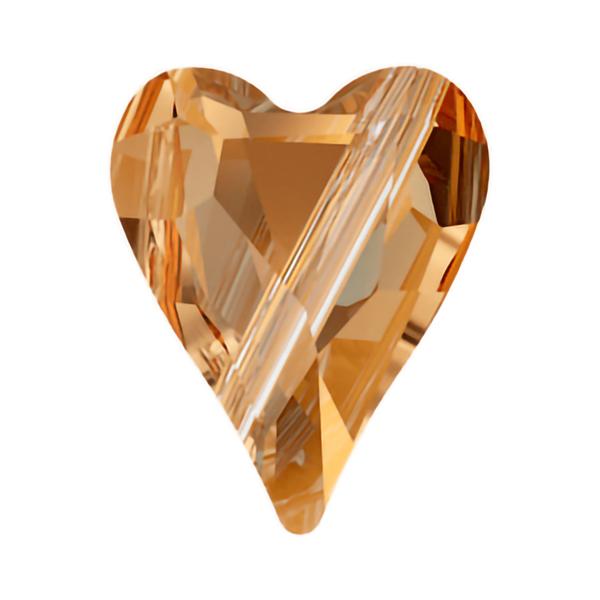 Swarovski Crystal Beads 5743 12 mm Crystal Copper V