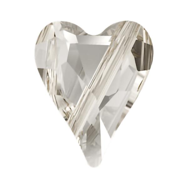 Swarovski Crystal Beads 5743 12 mm Crystal Silver Shade V