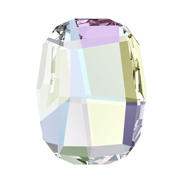 Swarovski Flatback Crystals 2585 8 mm Crystal AB F
