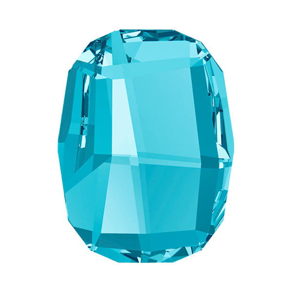 Swarovski Hotfix Crystals 2585 10 mm Aquamarine M HF