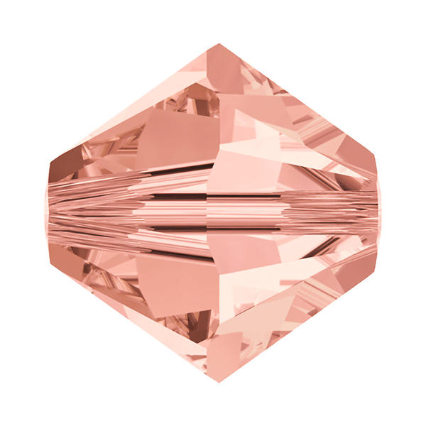 Swarovski Crystal Beads 5328 8 mm Rose Peach