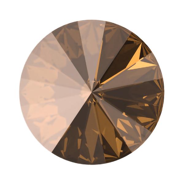 Swarovski Round Stones 1122 16 mm Crystal Bronze Shade F