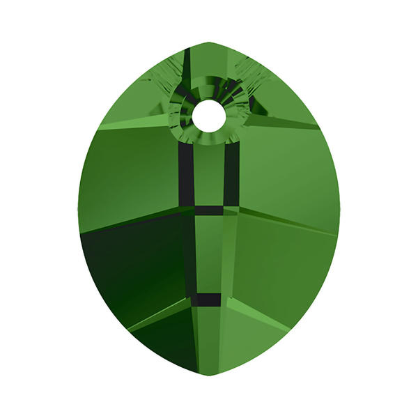Swarovski Crystal Pendants 6734 14 mm Fern Green