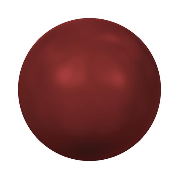 Swarovski Crystal Pearls 5810 5 mm Crystal Red Coral Pearl