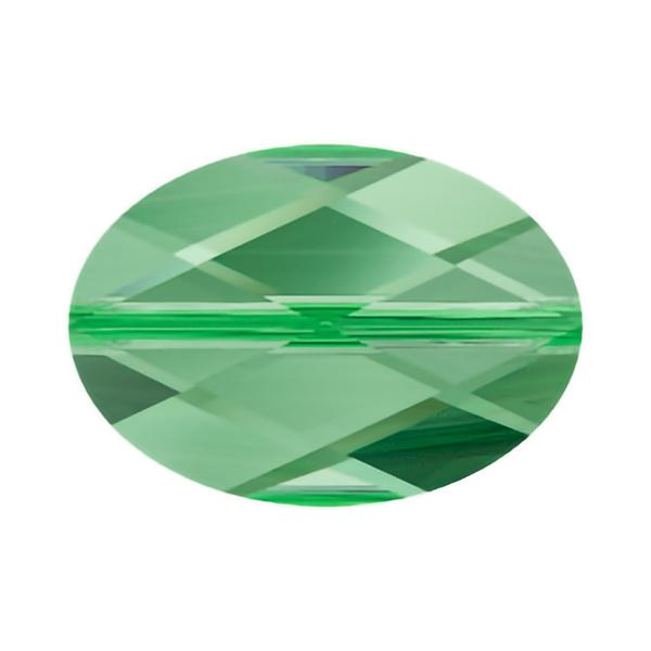 Swarovski Crystal Beads 5050 14 x 10 mm Peridot