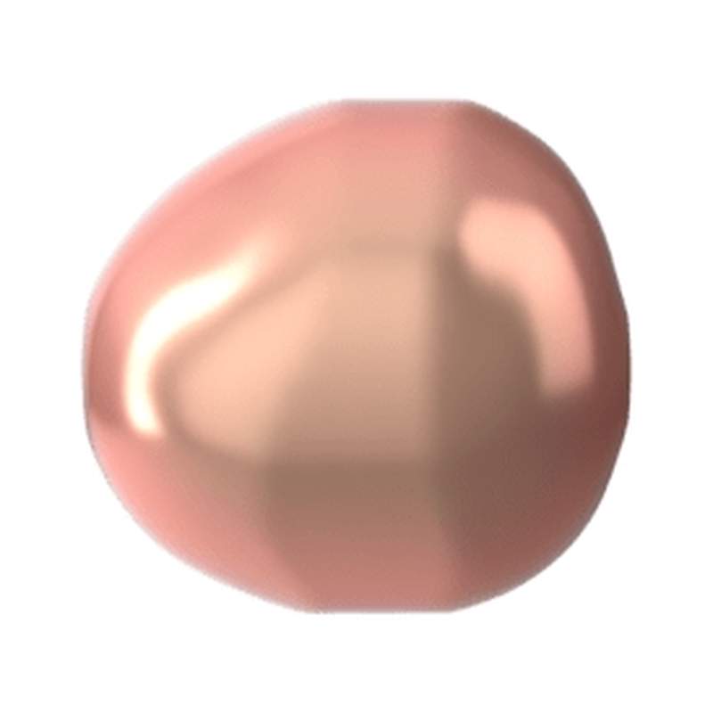 Swarovski Crystal Pearls 5840 12 mm Crystal Rose Peach Pearl