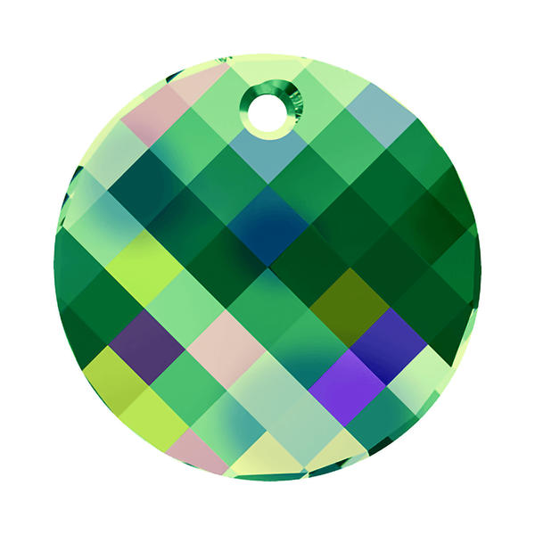 Swarovski Crystal Pendants 6621 18 mm Crystal Vitrail Medium P