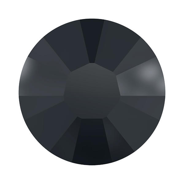 Swarovski Hotfix Crystals 2038 HF ss 8 Jet Hematite Unfoiled HFT