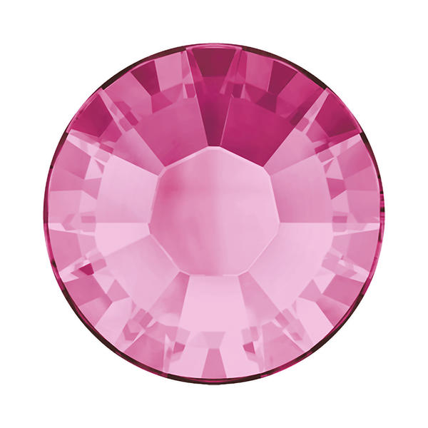 Swarovski Hotfix Crystals 2038 ss 8 Rose A HF