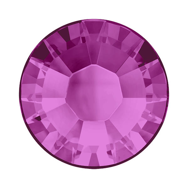 Swarovski Hotfix Crystals 2038 ss 12 Fuchsia A HF