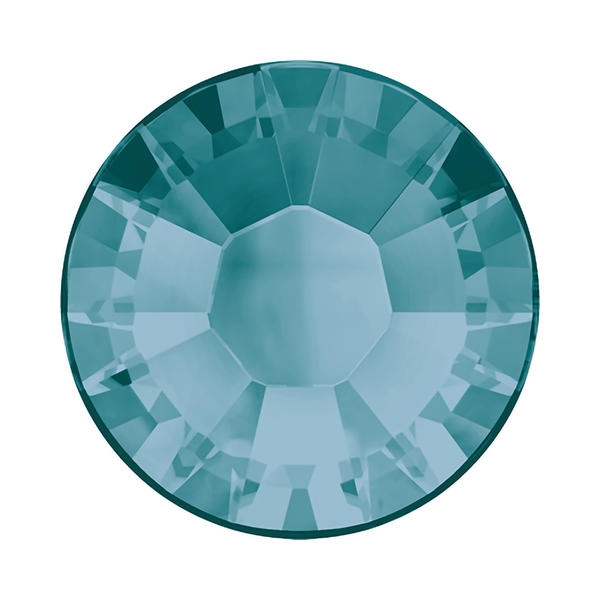 Swarovski Hotfix Crystals 2038 ss 5 Blue Zircon A HF