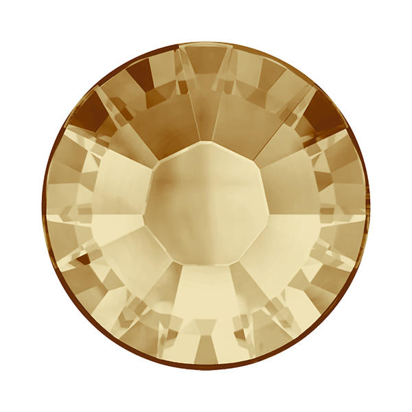 Swarovski Hotfix Crystals 2038 ss 16 Light Colorado Topaz A HF