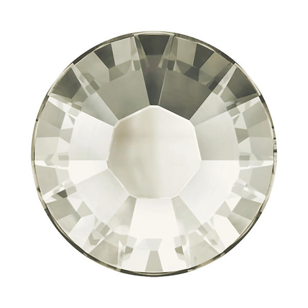 Swarovski Hotfix Crystals 2038 ss 12 Crystal Silver Shade M HF