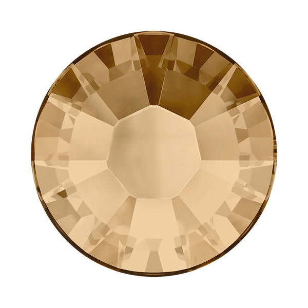 Swarovski Hotfix Crystals 2038 ss 34 Crystal Golden Shadow A HF