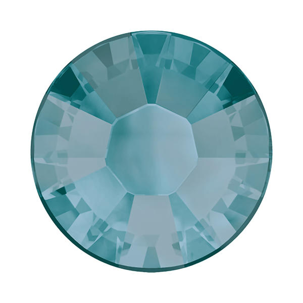 Swarovski Hotfix Crystals 2038 ss 12 Blue Zircon Satin A HF