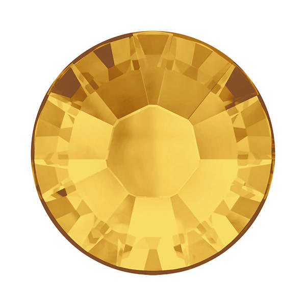 Swarovski Hotfix Crystals 2038 ss 6 Sunflower A HF