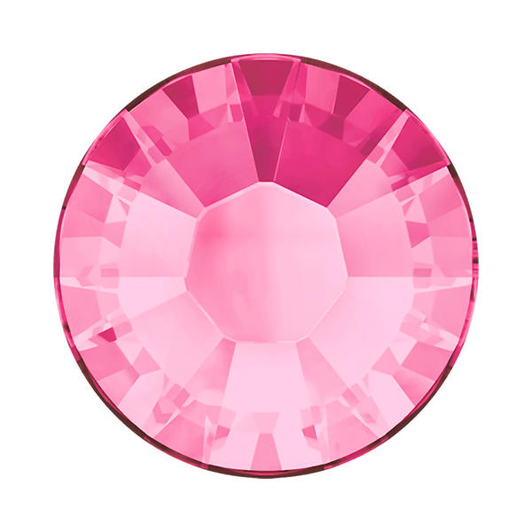 Swarovski Hotfix Crystals 2038 ss 30 Rose A HF