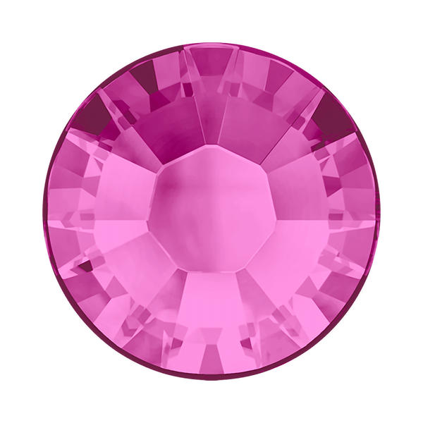 Swarovski Hotfix Crystals 2038 ss 34 Fuchsia A HF