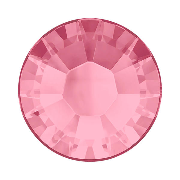 Swarovski Hotfix Crystals 2038 ss 34 Light Rose A HF