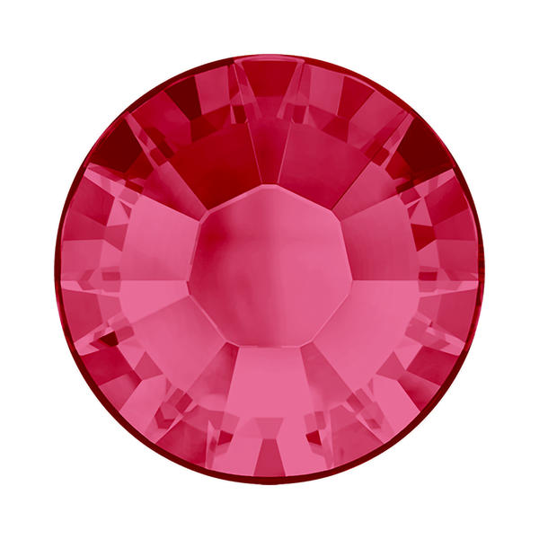Swarovski Hotfix Crystals 2038 ss 34 Indian Pink A HF