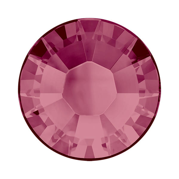 Swarovski Hotfix Crystals 2038 ss 12 Burgundy A HF