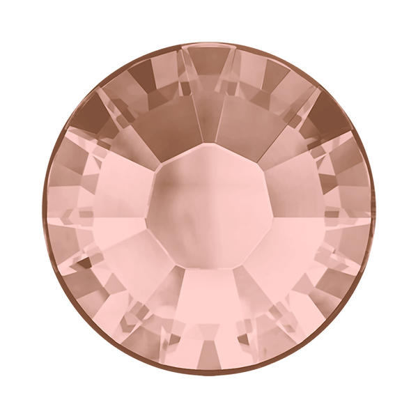 Swarovski Hotfix Crystals 2038 ss 34 Vintage Rose A HF