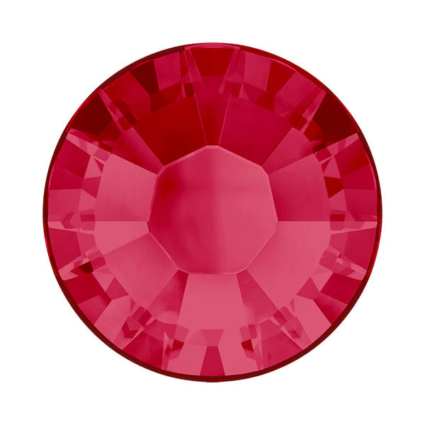 Swarovski Hotfix Crystals 2038 ss 34 Ruby A HF