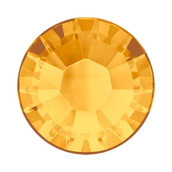 Swarovski Hotfix Crystals 2038 ss 34 Sunflower A HF