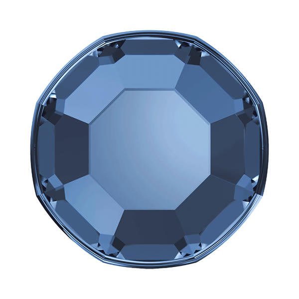 Swarovski Flatback Crystals 2000 ss 3 Montana Unfoiled