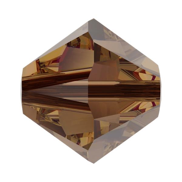 Swarovski Crystal Beads 5328 6 mm Smoky Quartz