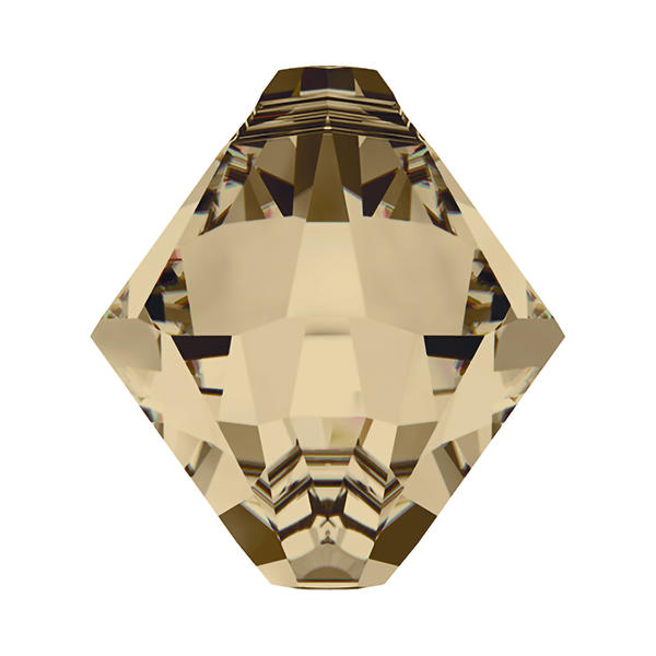 Swarovski Crystal Pendants 6328 6 mm Crystal Golden Shadow
