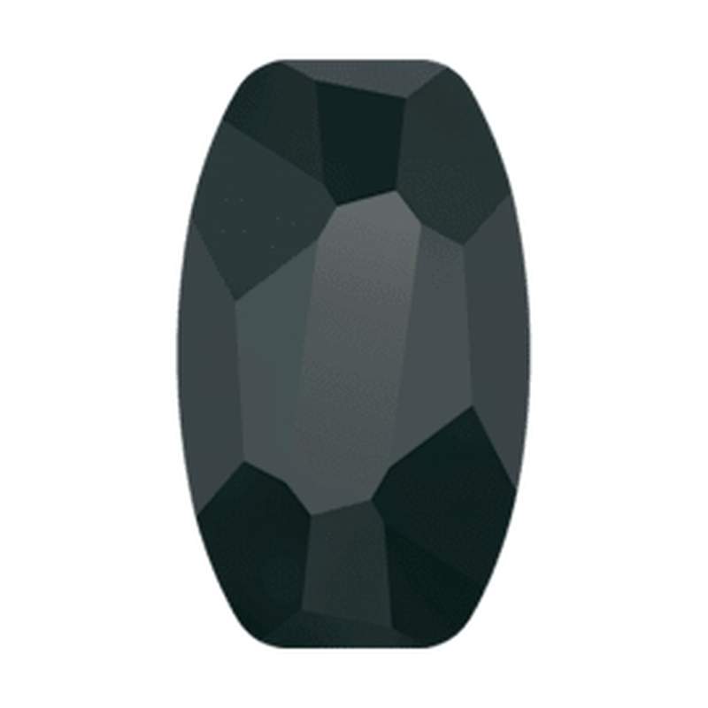 Swarovski Fancy Stones 4855 8 x 5 mm Jet Hematite