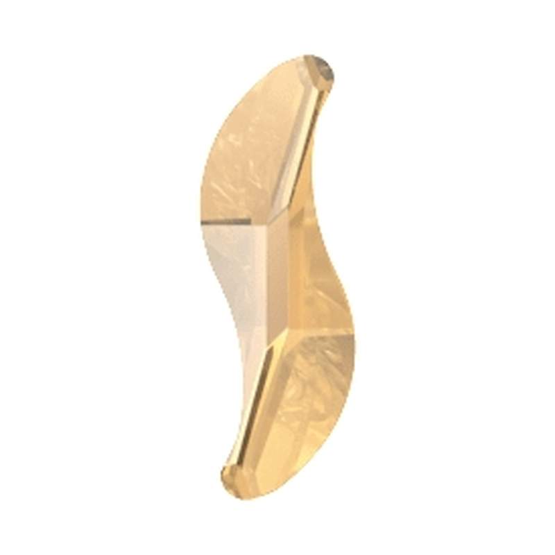 Swarovski Hotfix Crystals 2788 14 mm Crystal Golden Shadow M HF