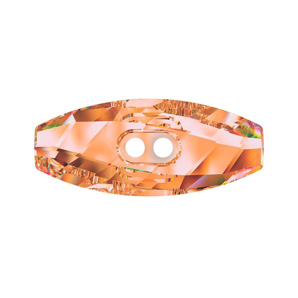 Swarovski Crystal Buttons 3024 32 mm Crystal Copper