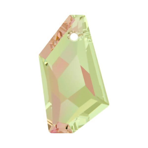 Swarovski Crystal Pendants 6670 24 mm Crystal Luminous Green