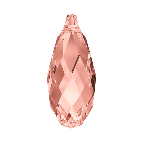 Swarovski Crystal Pendants 6010 11 x 5,5 mm Rose Peach