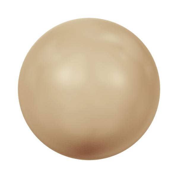 Swarovski Crystal Pearls 5818 4 mm Crystal Vintage Gold Pearl