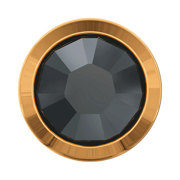 Swarovski Hotfix Crystals 2039 ss 34 Jet Hematite A HF GR