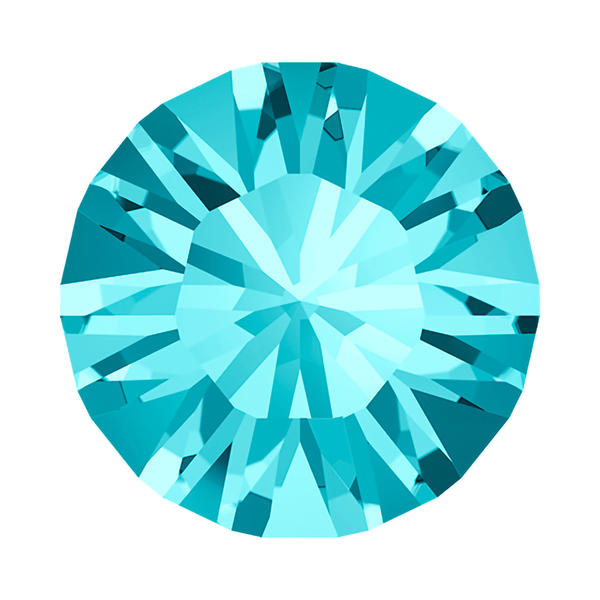 Swarovski Round Stones 1028 pp 14 Light Turquoise F
