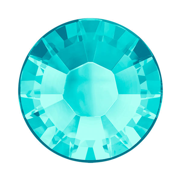 Swarovski Hotfix Crystals 2038 ss 16 Light Turquoise A HF