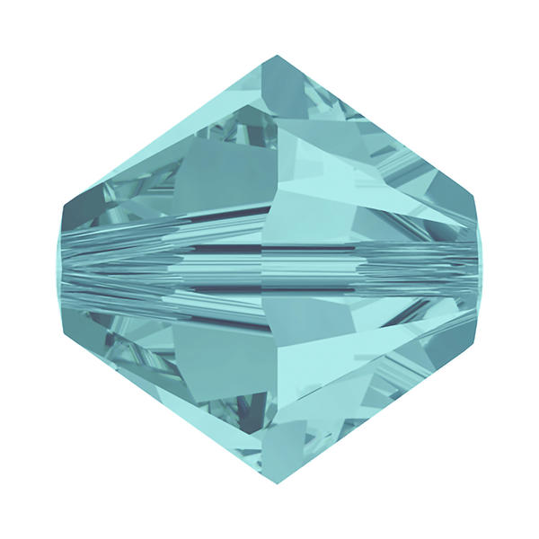 Swarovski Crystal Beads 5328 4 mm Light Turquoise