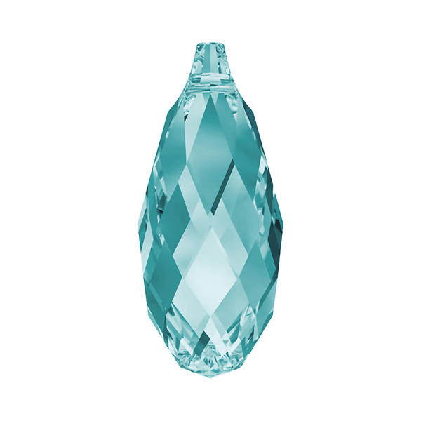Swarovski Crystal Pendants 6010 21 x 10,5 mm Light Turquoise