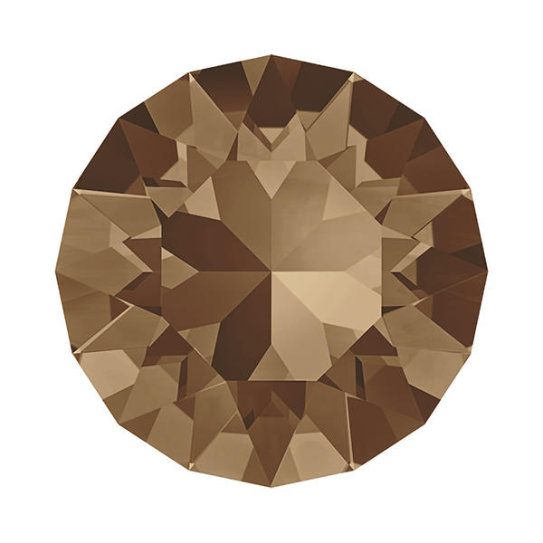 Swarovski Round Stones 1088 pp 27 Light Smoked Topaz F